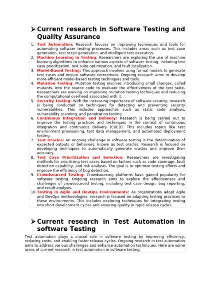 Advances in Software Testing: Essential PDF Guide