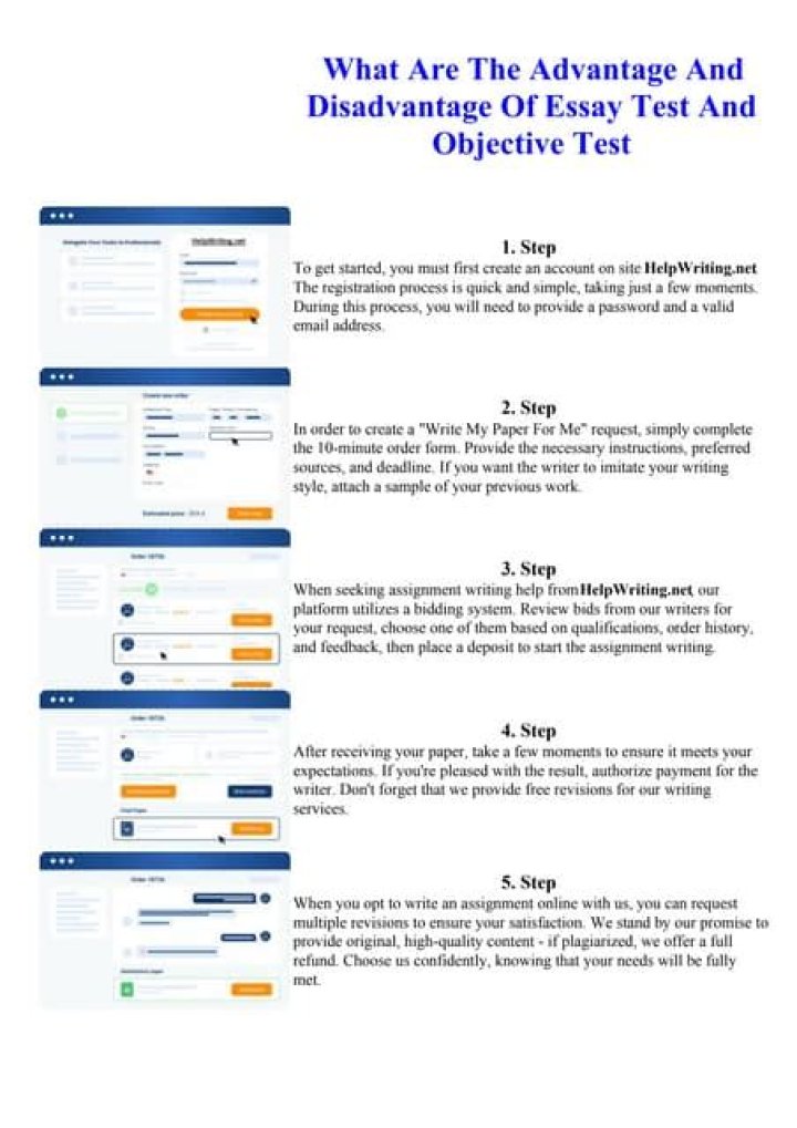 Advantages and Disadvantages of Essay Test PDFs: What You Need to Know