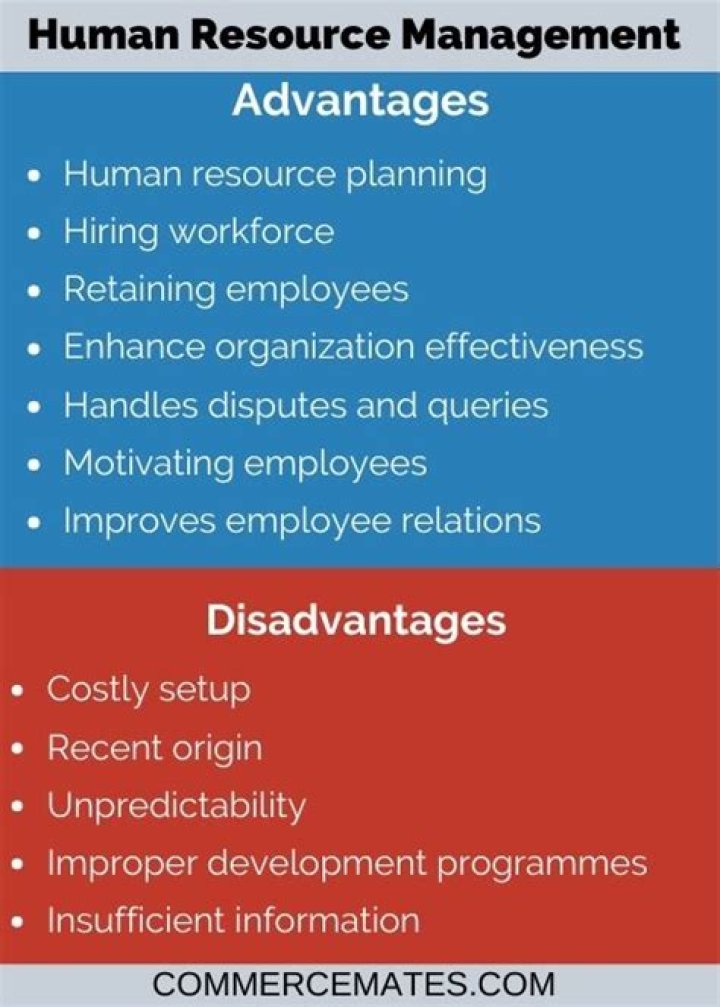 Advantages and Disadvantages of Human Resource Management: A Comprehensive PDF Guide