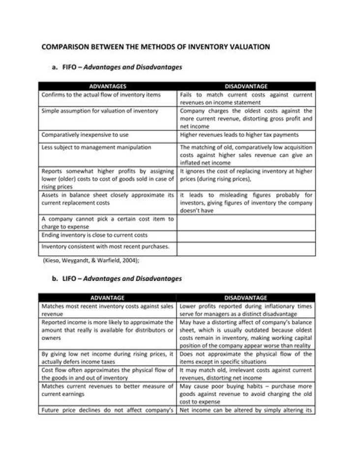Advantages and Disadvantages of Inventory Management PDF: Key Insights