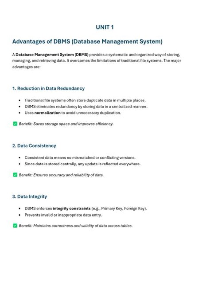 Unlock the Key Benefits: Advantages of Database Management Systems PDF