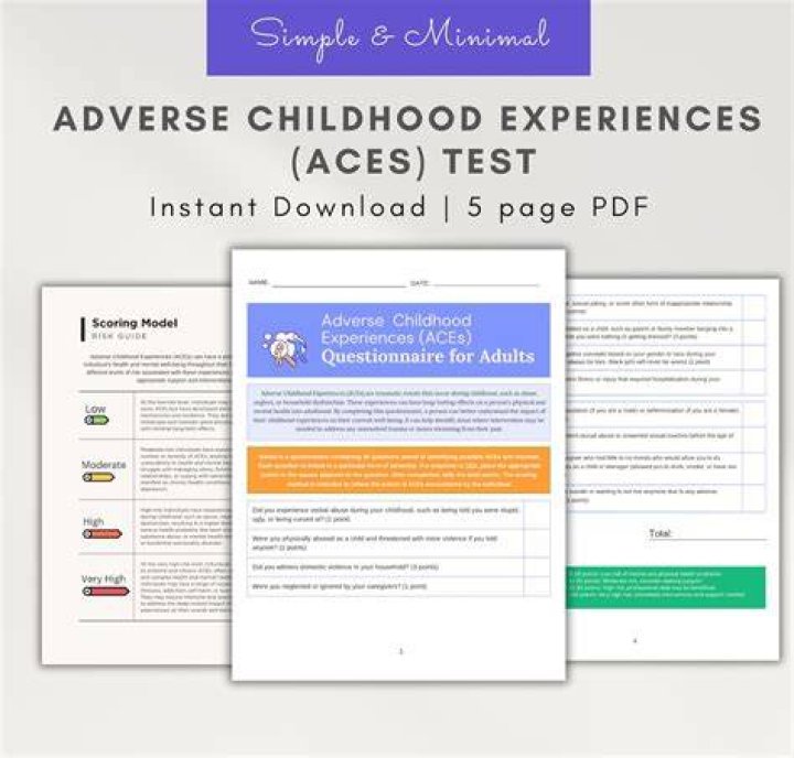Adverse Childhood Experience Test PDF: Accurate Screening Tool