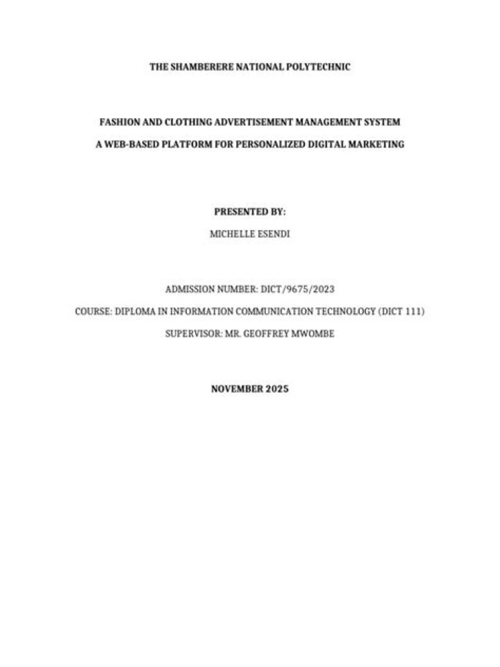 Comprehensive Guide to Advertisement Management System Project PDF