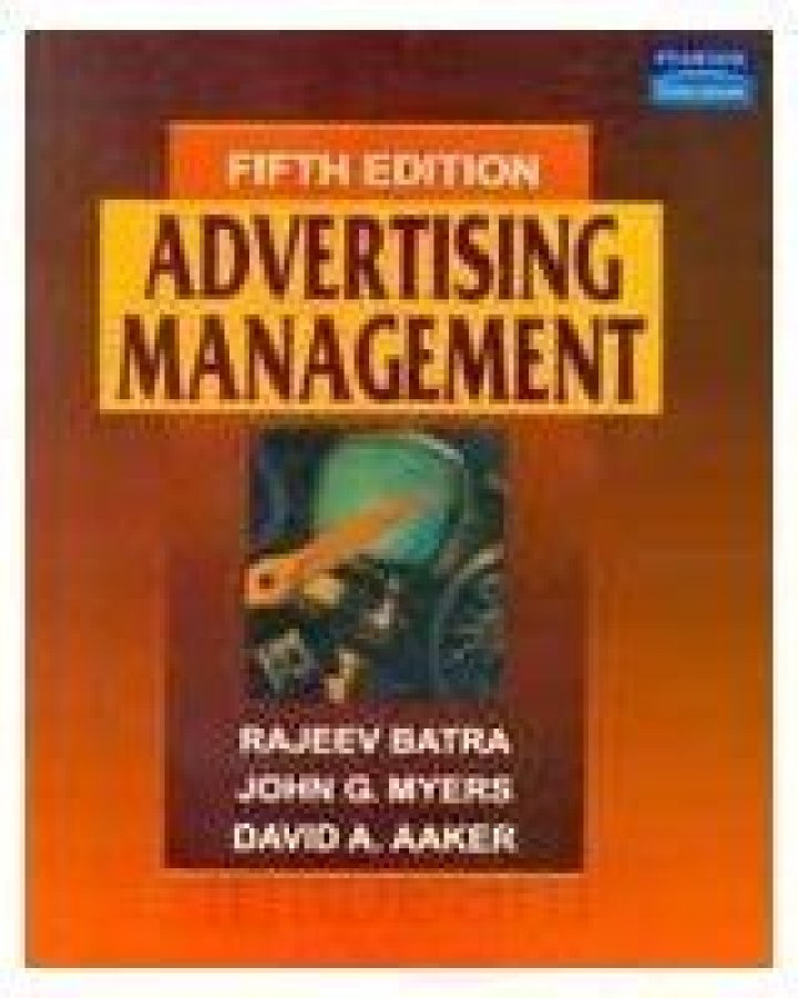 Advertising Management by Batra Myers & Aaker: PDF Download