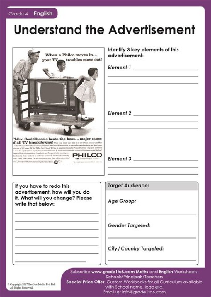 Download Free Advertising Worksheet PDF for Effective Campaigns