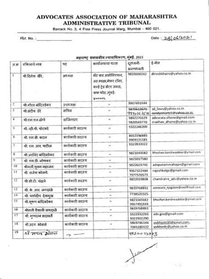 Udaipur Advocate List PDF: Free Download Now