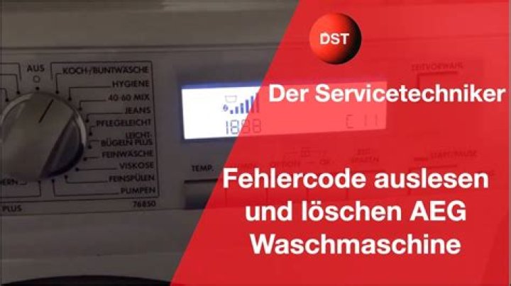 AEG Lavamat Fehlercode Liste PDF – Sofortige Download & Reparatur Hilfe