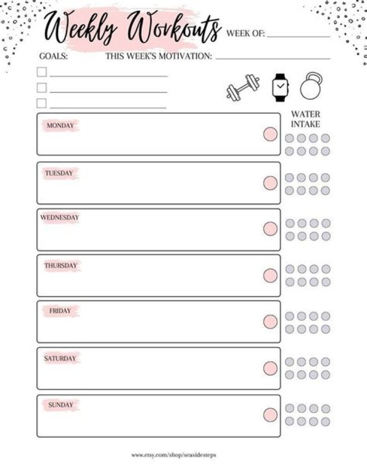 Aesthetic Workout Plan PDF for Effortless Fitness