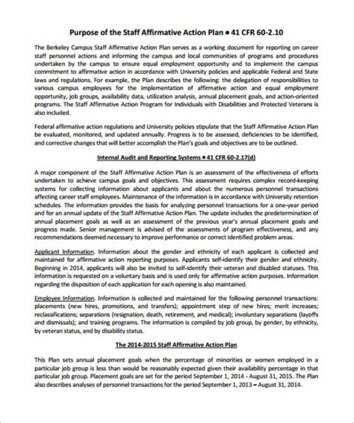 Affirmative Action Plan PDF: How to Access and Implement Compliance Guidelines