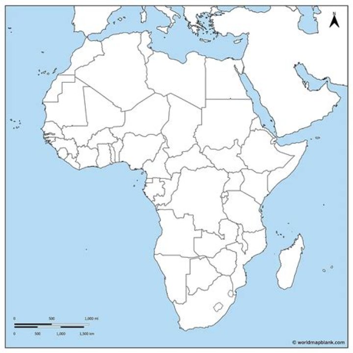 Africa Map Test PDF: Download Free Interactive Map Test