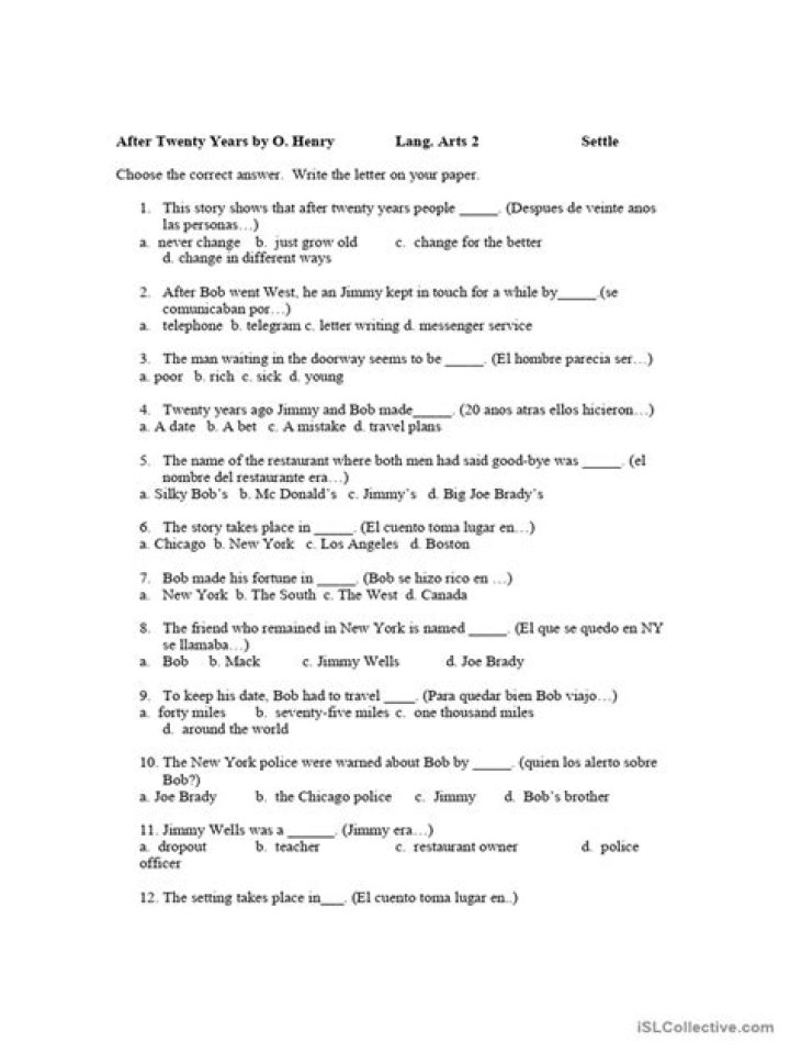After Twenty Years Test PDF: Real Results & Long-Term Performance