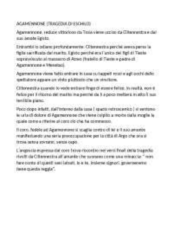 Agamennone Eschilo: Full Greek Text in PDF Format – Download Now