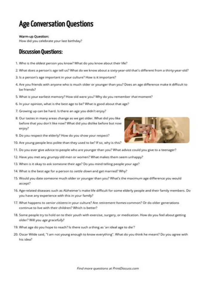 Age Questions PDF: Essential FAQs for Every Age Group
