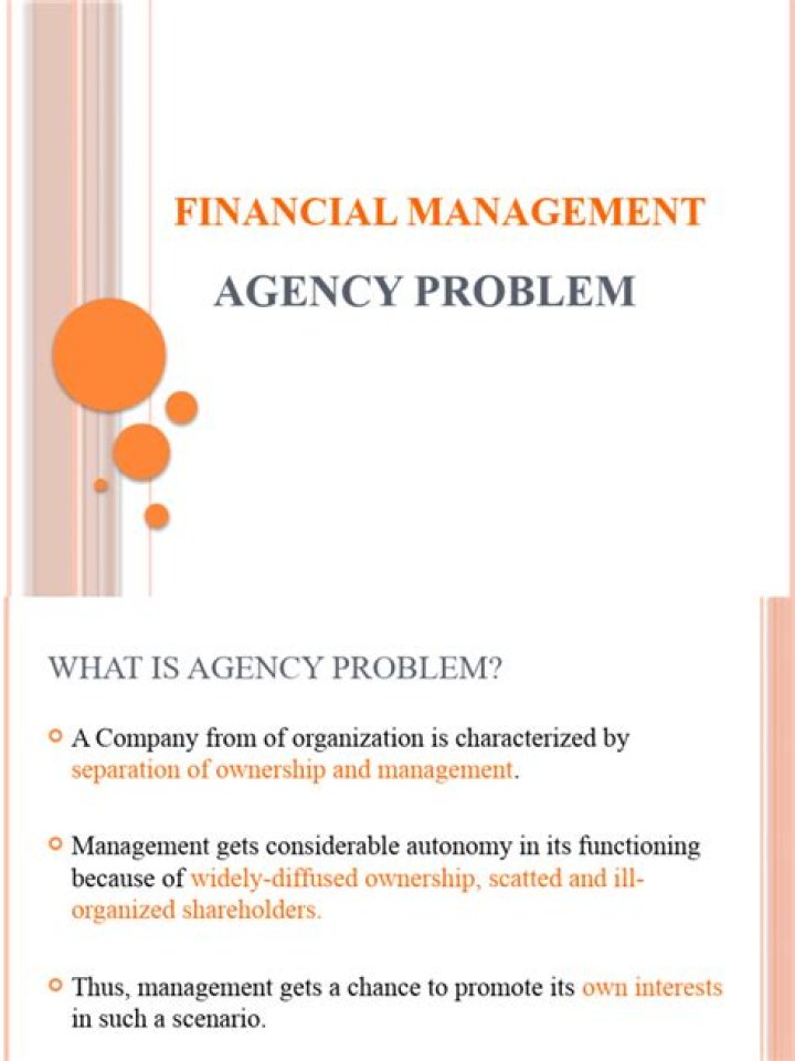 Agency Problems in Financial Management: PDF Guide to Solutions