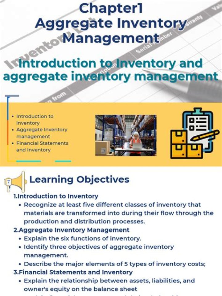 Aggregate Inventory Management PDF: Optimize Stock Control with One Click