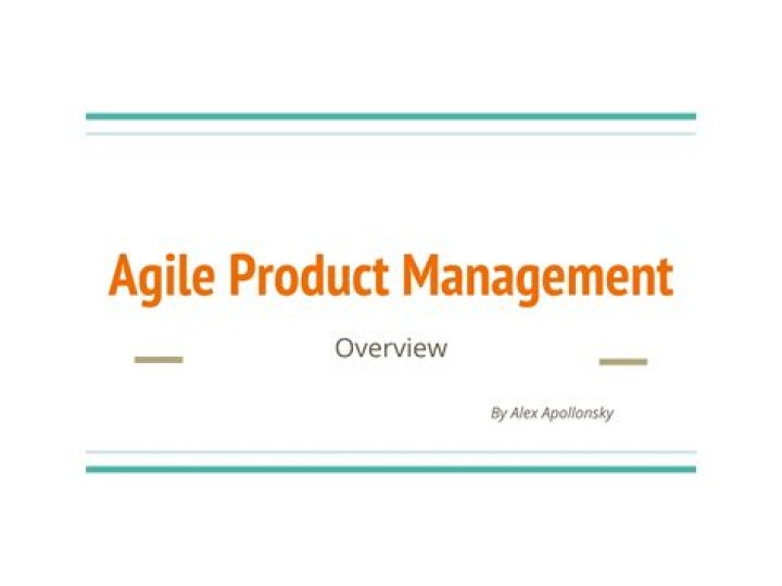 Agile Product Management PDF: Mastering Fast-Paced Development