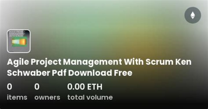 Agile Project Management with Scrum: Ken Schwaber’s Guide PDF Download Free