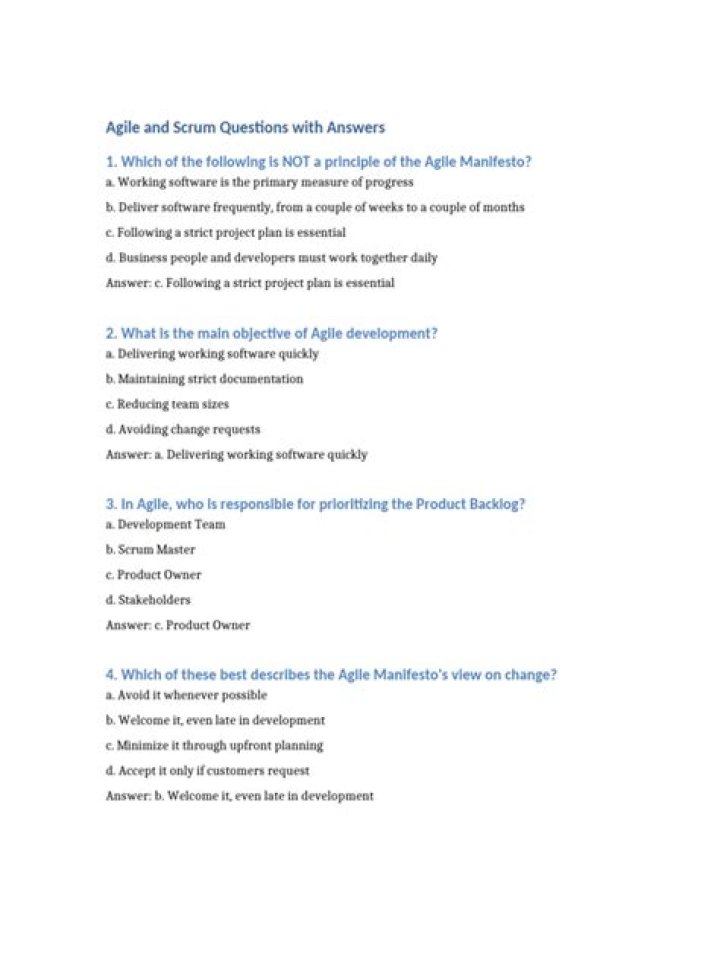 Agile Scrum Questions and Answers PDF: Master Sprint Planning & Retrospectives