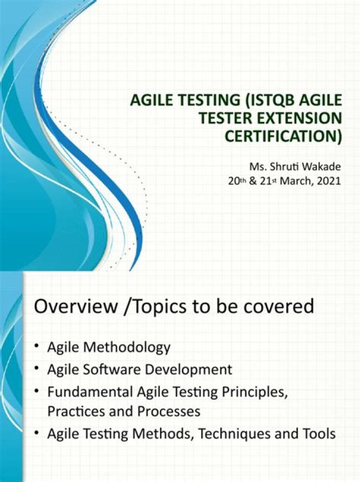 Agile Testing & ISTQB Certified Agile Tester Extension: PDF Certification Guide