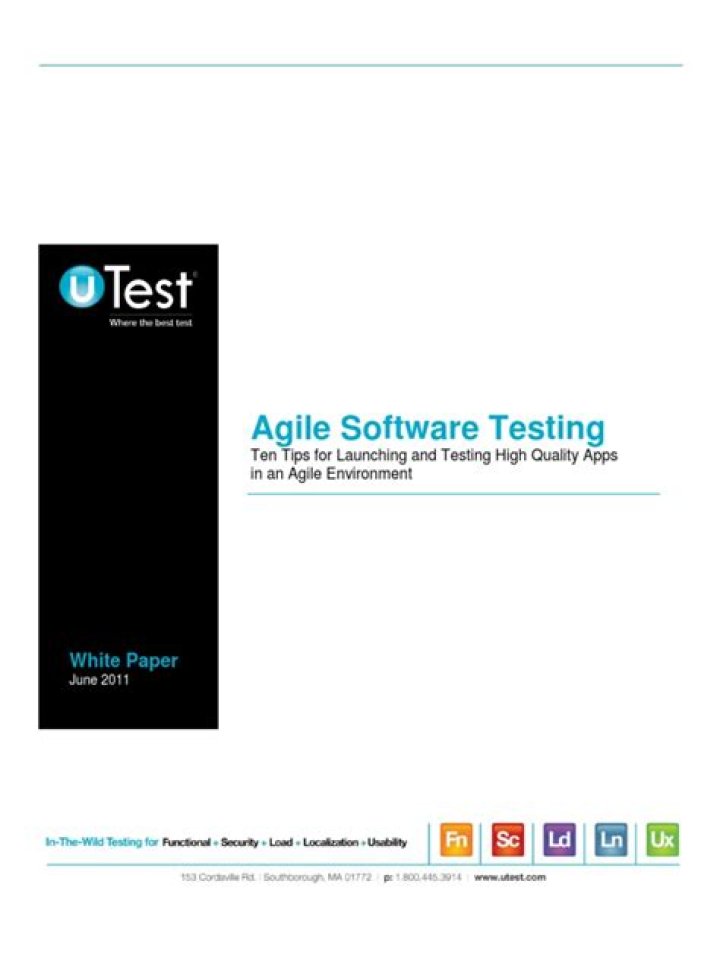 Master Agile Testing with PDFs: Efficient Testing Strategies
