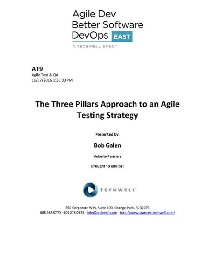 Agile Testing Strategy PDF: Master Effective Test Planning & Execution
