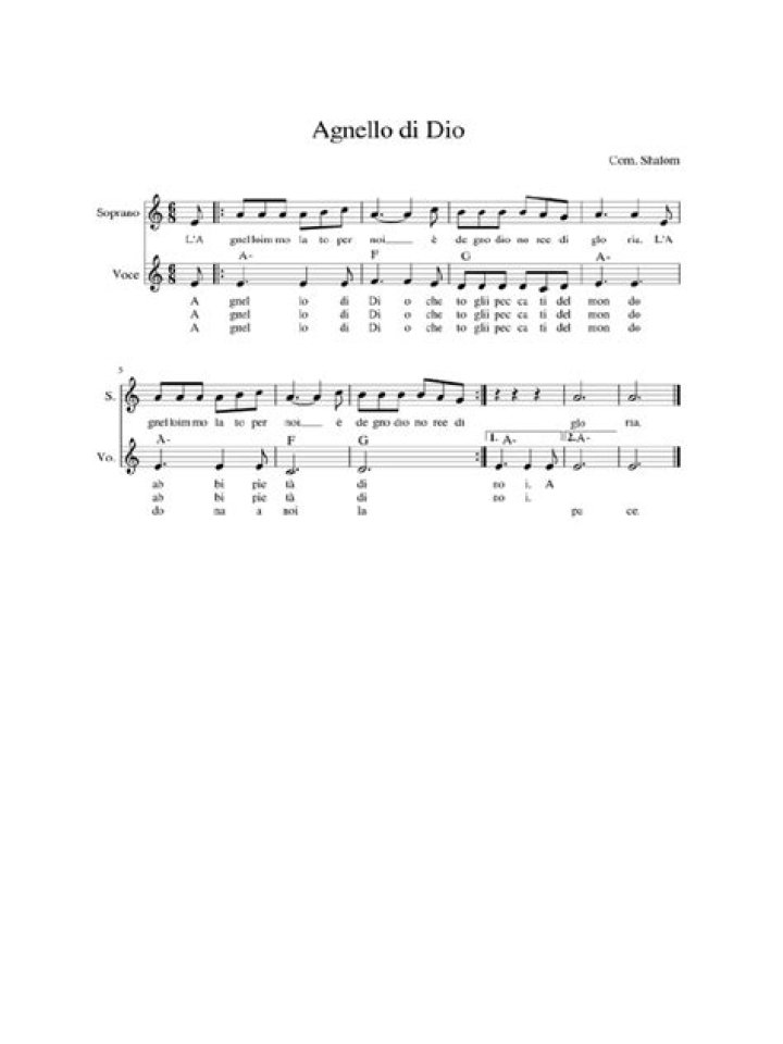 Agnello di Dio: Testo PDF Completo con Riflessione Spirituale