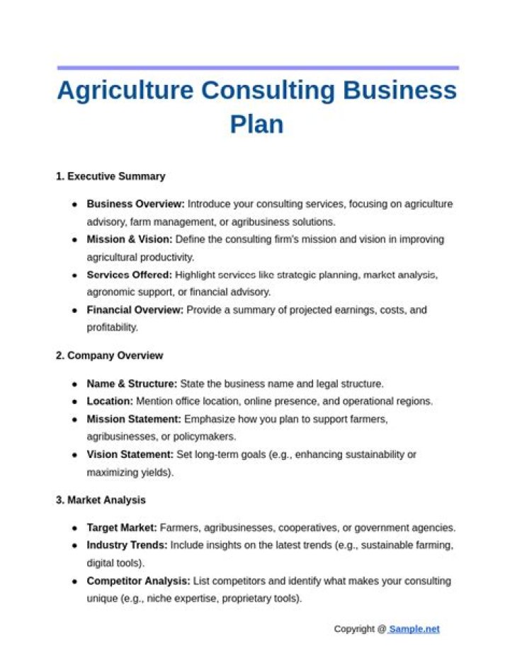 Complete Agricultural Business Plan PDF for Farmers & Startups