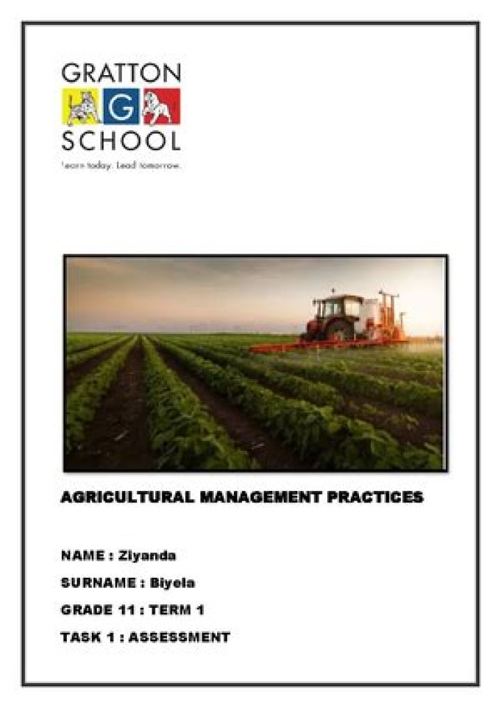 Essential Agricultural Management Practices Textbook PDF: Comprehensive Guide