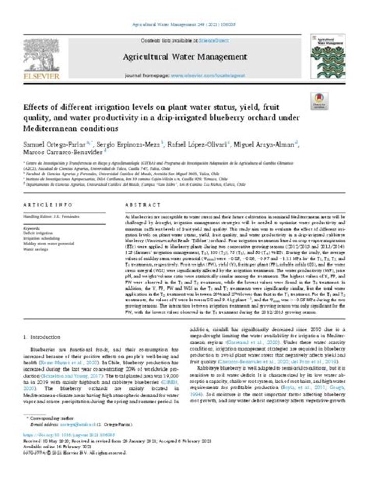 Optimizing Agricultural Water Management with Expert PDF Guidelines
