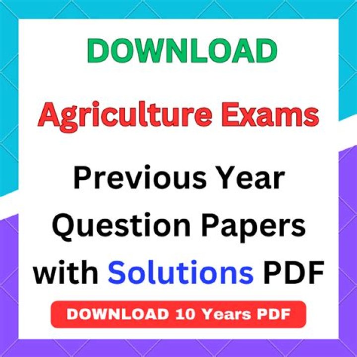 Agriculture Past Papers with Answers PDF – Download Exam Questions & Solutions