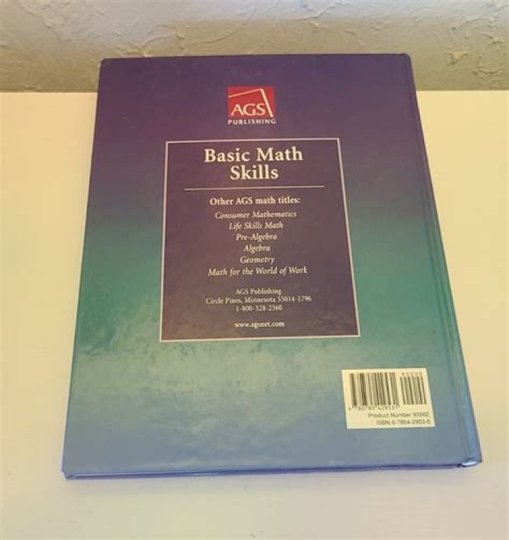 Ag's Basic Math Skills Workbook Answer Key PDF - Instant Download