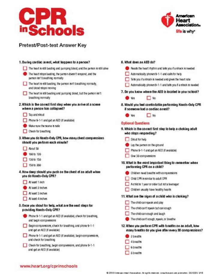 AHA CPR Questions and Answers PDF: Expert Guide to Save Lives