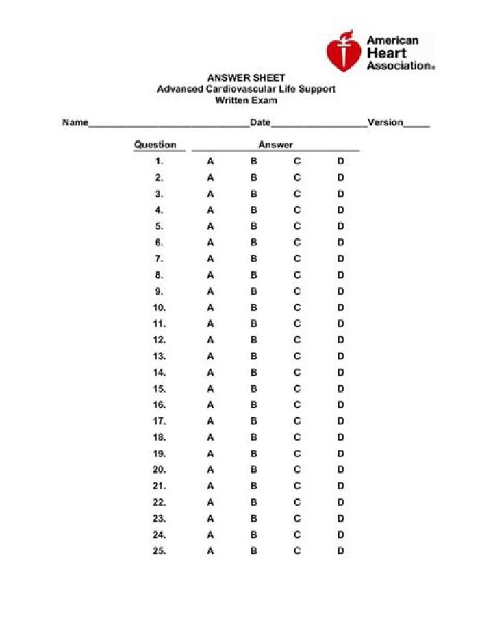 AHA CPR Test PDF: Official Training & Practice Test