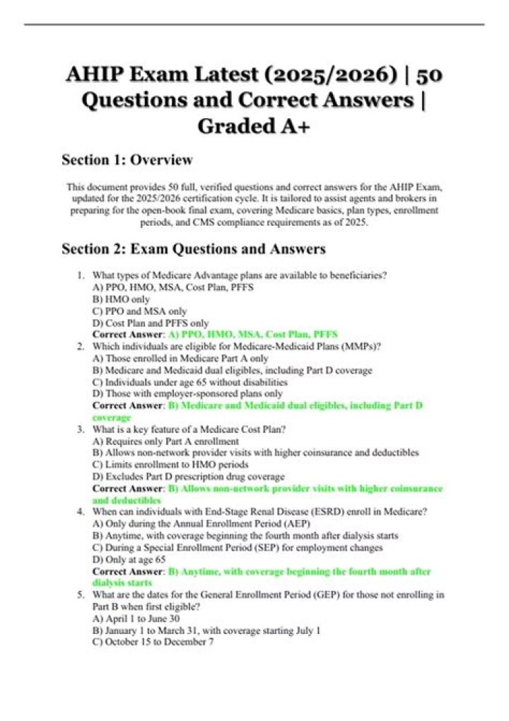 Ahip Test Answers 2026 PDF Download – Official Solutions & Study Guide