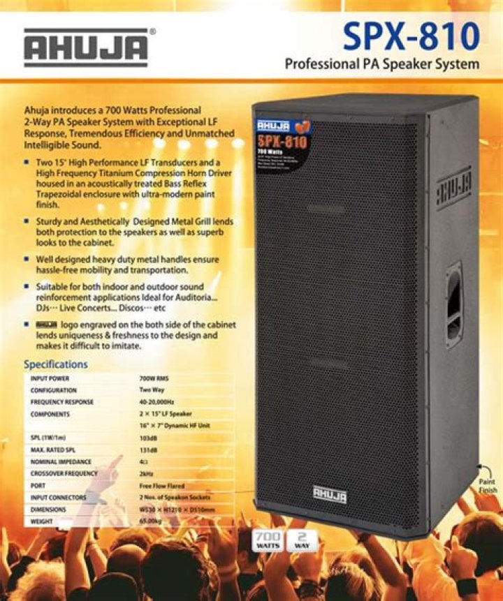 Ahuja Sound System Price List PDF – Full Transparent Breakdown