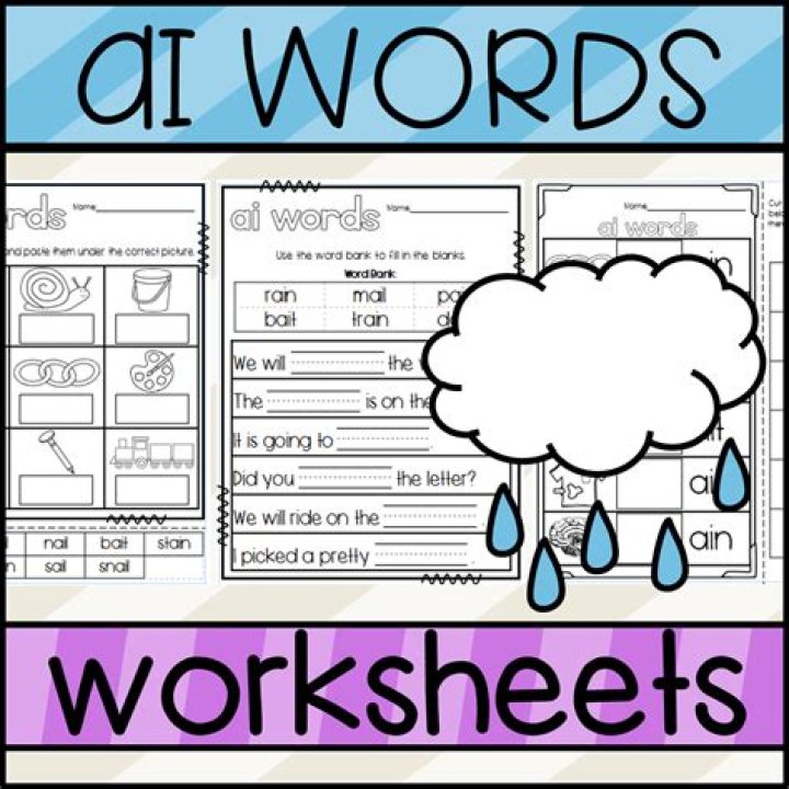 Free AI Words Worksheet PDF – Download Now for Learning
