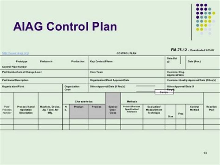 AIAG Control Plan Manual PDF – Complete Digital Guide