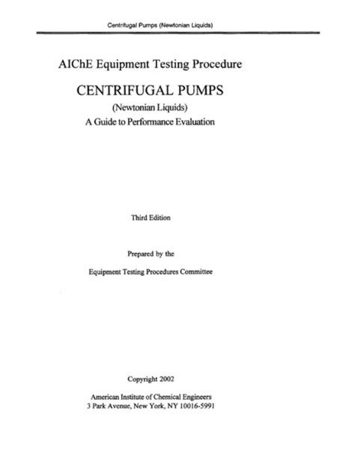 Aiche Equipment Testing Procedure PDF: Complete Compliance Guide