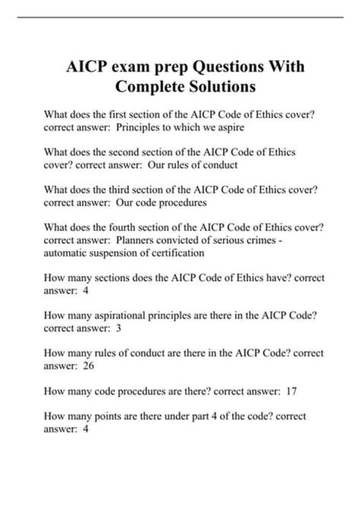 AICP Exam Practice Exam Questions PDF | Master Your Certification