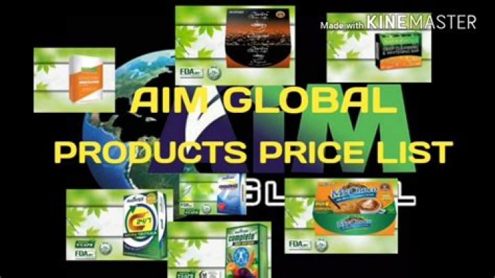 2018 Aim Global Products Price List PDF – Download 2018 Pricing Data