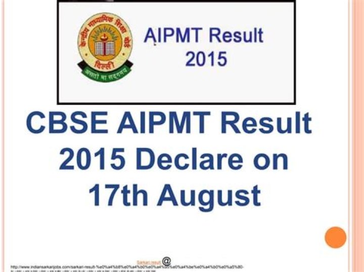 AIPMT 2015 Merit List PDF – Download Exam Results & Merit Analysis