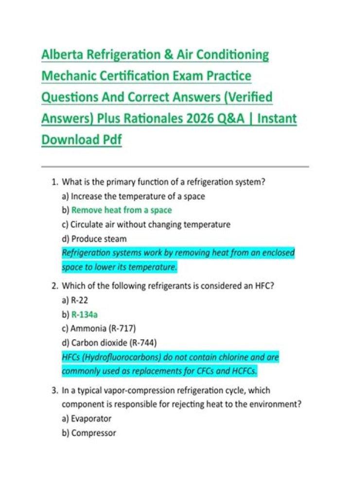 Air Conditioning Questions and Answers PDF: Expert Answers for Every Issue