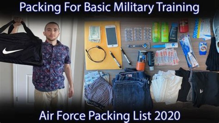Air Force BMT Packing List PDF: Download Official Military Packing Guide