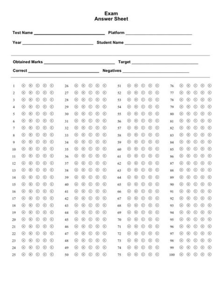 Air Force CDC Bubble Sheet PDF: Official Test Format & Answers