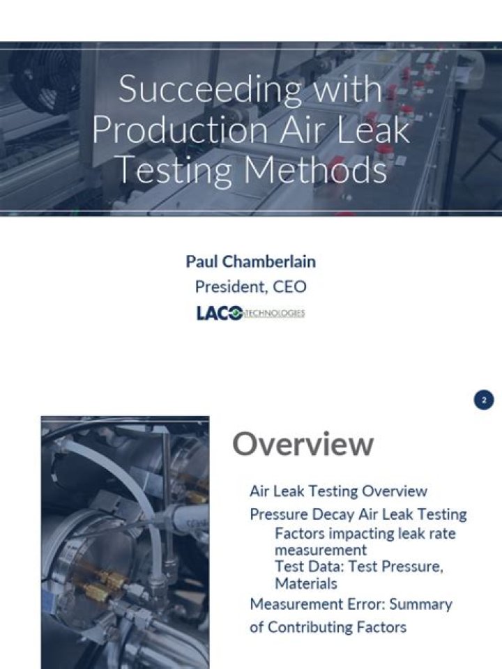 Air Leak Testing Methods: Essential PDF Guide for Accurate Results