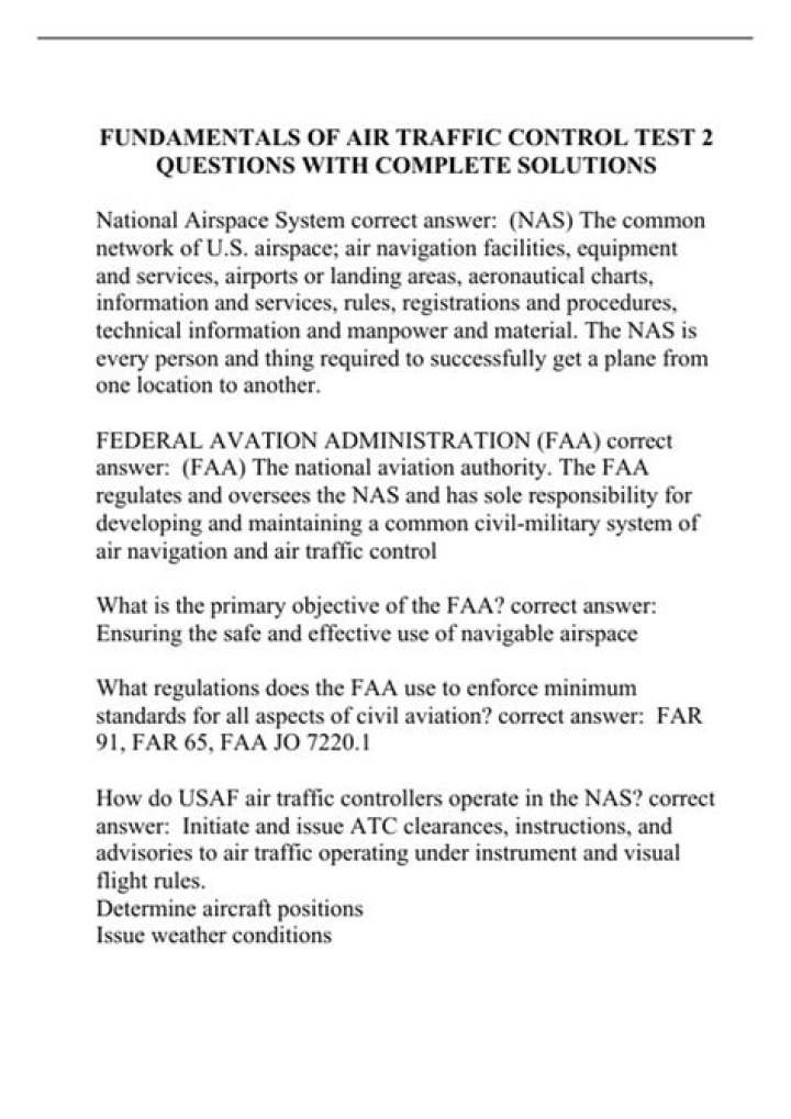 Air Traffic Control Test Prep: Essential PDF Guide