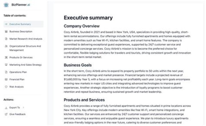 Airbnb Business Plan Template PDF: Build Your Hosting Business Fast