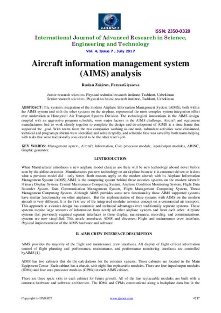 Aircraft Management System PDF: Essential Guide for Efficient Operations