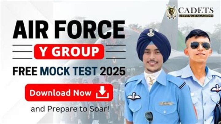 Air Force Y Group Mock Test PDF Download – Free Practice Tests