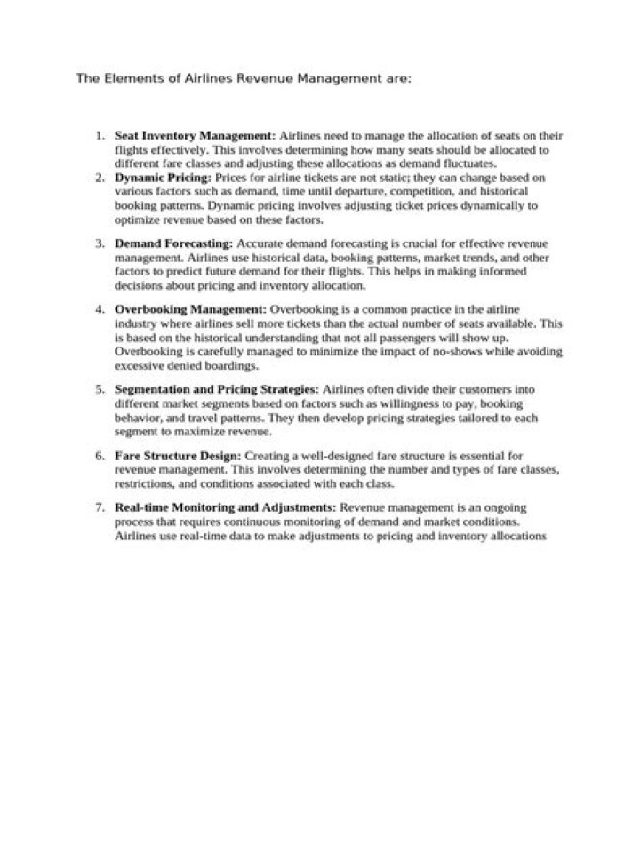 Airlines Revenue Management PDF: Optimize Profits with Expert Strategies